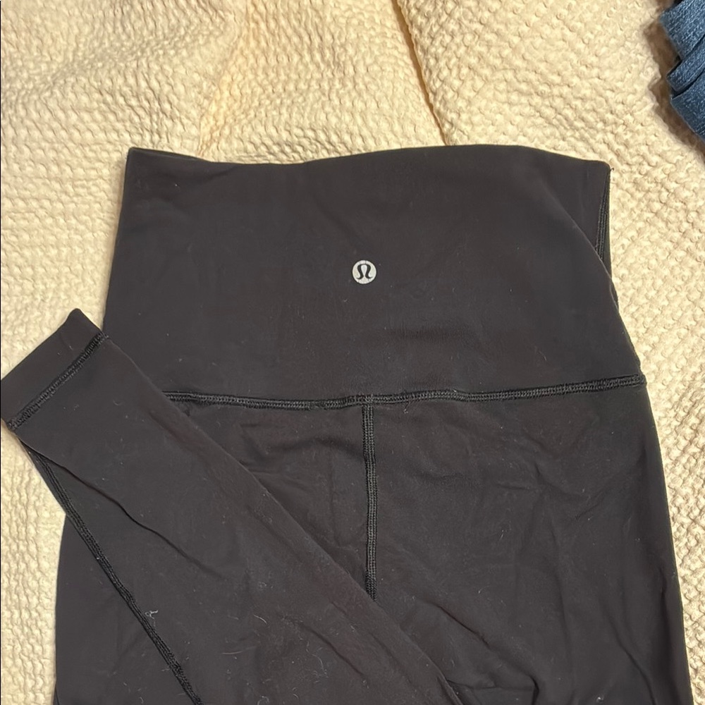 Lululemon Athletica Black High-Rise Leggings